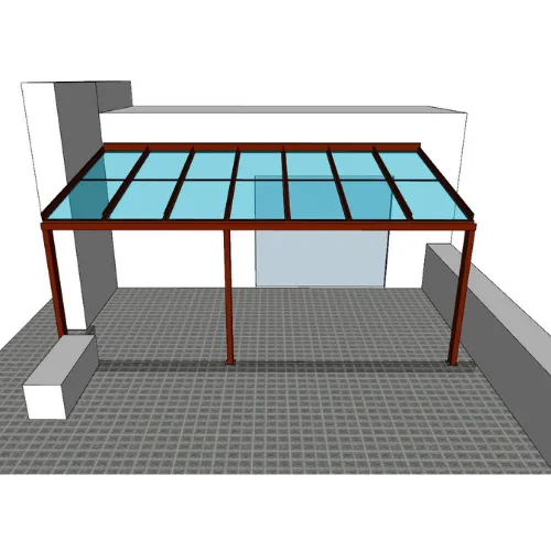 szklane zadaszenie tarasu